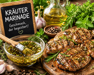 Rezept für gesunde Kräuter-Marinade von Barbara Müller - KI-generiert